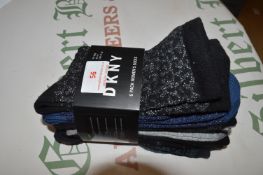 *DKNY Lady’s Socks 6pk Size: 4-7