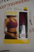 *Lole Sports Bra 2pk Size: S