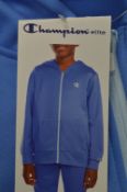 Champion Kid’s Plaster Blue Hoodie Size: L