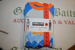 Kirkland Boy’s 4pc Pyjama Set Size: 6 years