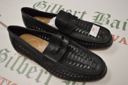*Top Man Black Loafers Size: 10
