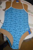 *Reebok Lady’s Blue One Piece Swimsuit Size: L