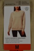 *Mondetta Light Beige Sweatshirt Size: M