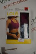 *Lole Sports Bras 2pk Size: M
