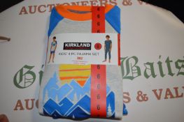Kirkland Boy’s 4pc Pyjama Set Size: 6 years