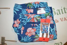 *Kirkland Gent’s Blue Tropical Swim Shorts Size: M