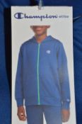 Champion Kid’s Steel Blue Hoodie Size: S