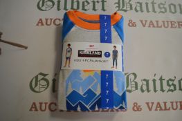 Kirkland Kid’s 4pc Pyjama Set Size: 7 years