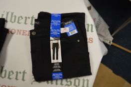 *Buffalo Lady’s Black High Rise Cargo Pants Size: 14