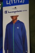 Champion Kid’s Steel Blue Hoodie Size: L