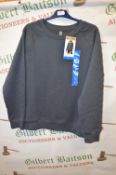 *Mondetta Ebony Fleece Crewneck Sweatshirt Size: L