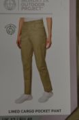 *Mondetta Beige Cargo Pocket Pants Size: 12
