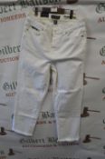 *DKNY White Jeans Size: 10