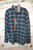 *Grayer’s Green & Blue Flannel Shirt Size: M