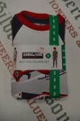 Kirkland Kid’s 4pc Pyjama Set Size: 8 years