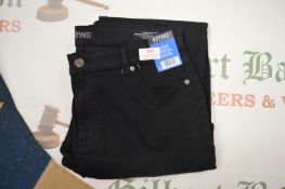 *Buffalo Lady’s Black High Rise Cargo Pants Size: 14