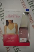 *Carole Hochman Seamless Comfort Bras 2pk Size: L