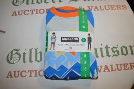 Kirkland Boy’s 4pc Pyjama Set Size: 8 years