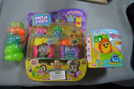 Moji Pups, Springlings Surprise, and Twist Slime