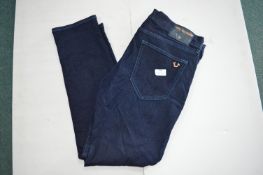 True Religion Roco Blue Denim Jeans Size: 36