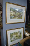 Two Framed Lake District Prints Signed by Judy Boyes
