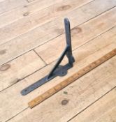 *Four Antique Shelf/Wall Brackets 7” and 8”