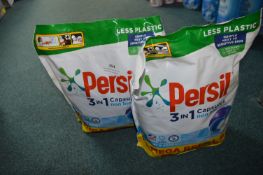 2x Persil Capsule Mega Refill Packs