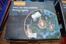 Zyrivon G40 LED Decoration String Lights