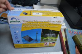 Pontech Solar Foutain Pump Set