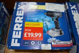 Ferrex Cordless Impact Screwdriver