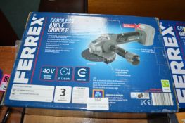Ferrex Cordless Angle Grinder