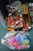 Assorted Items Including Toys and Jump Leads, etc.