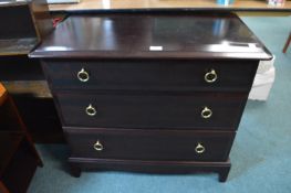 Stag Three Drawer Chest