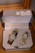 Geneva His & Hers Wristwatch Set