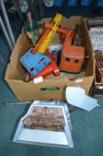 Vintage Tinplate Trains, Doctor Who K9, etc.