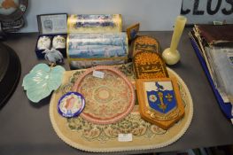 Bookends, Chocolate Boxes, etc.