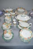 Sir Michael Milbrooke Pattern Floral Design Tableware 30+pcs