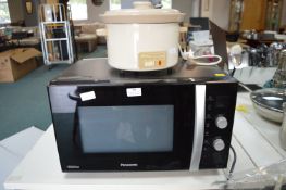 Panasonic Invertor Microwave Oven, and a Slow Cooker