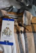 *Jachs Checked Jacket Size: L, and Orvis V-Neck Top Size: L