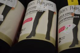 *3x Ellen Reyes Fleece Lined Seamless Legging Size: S, and 1x Jezebel Seamless Shaping Briefs 3pk