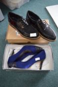 Two Pairs of Lady’s Shoes Sizes: 6 and 5