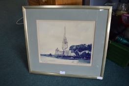 Signed Framed Print by Denis Booth