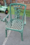 Cast Iron Garden Chair