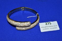 Gold Plated Bangle (marked Michael Kors)
