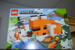 Lego Minecraft Fox Lodge Building Set