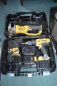 Dewalt Electric Drill and Grinder Set