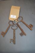 Antique Iron Keys