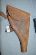 Vintage leather Gun Holster