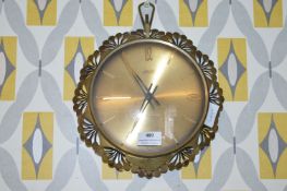 Retro Atlanta Electric Wall Clock Presented by Kamfinsa Police 1967