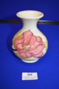 Moorcroft Magnolia Pattern Vase